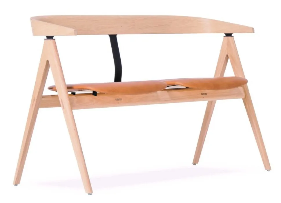 Korting Gazzda Ava Dakar Leather Bench eetbank