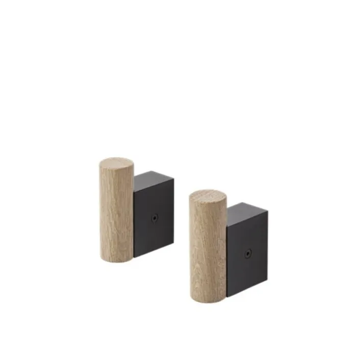muuto Attach wandhaak-Oak/Black Hete Deal