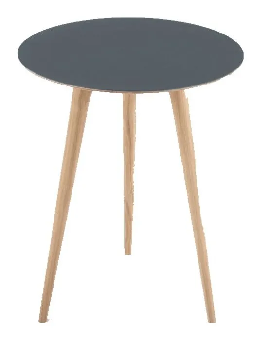 Gazzda Arp Side Table bijzettafel-45x55 cm-Smokey blue Hete Deal