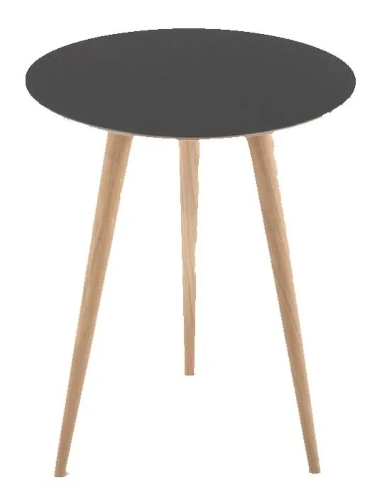 Merkproduct Gazzda Arp Side Table bijzettafel-45x55 cm-Nero
