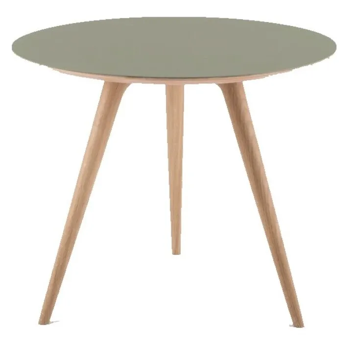 Superprijs Gazzda Arp Side Table bijzettafel-55x45 cm-Dark olive