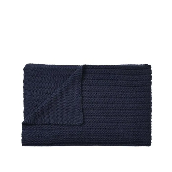 Snelle Levering muuto Ample plaid-Midnight blue