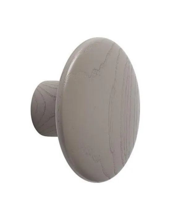 muuto Dots small wandhaak-Taupe Favoriet