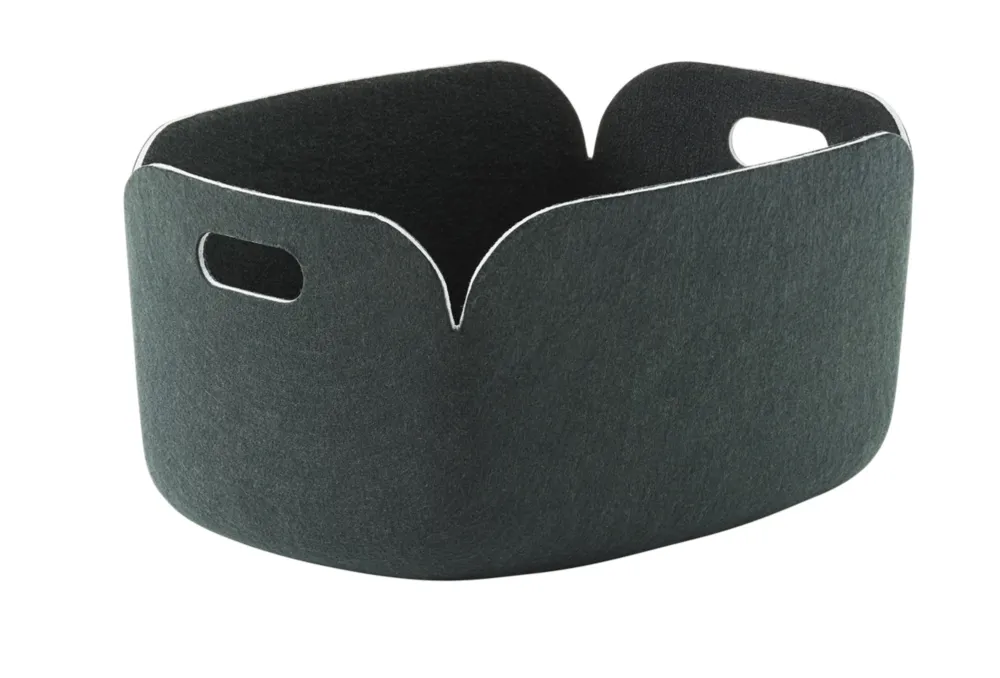 muuto Restore opbergmand-Dark green Direct Verzonden