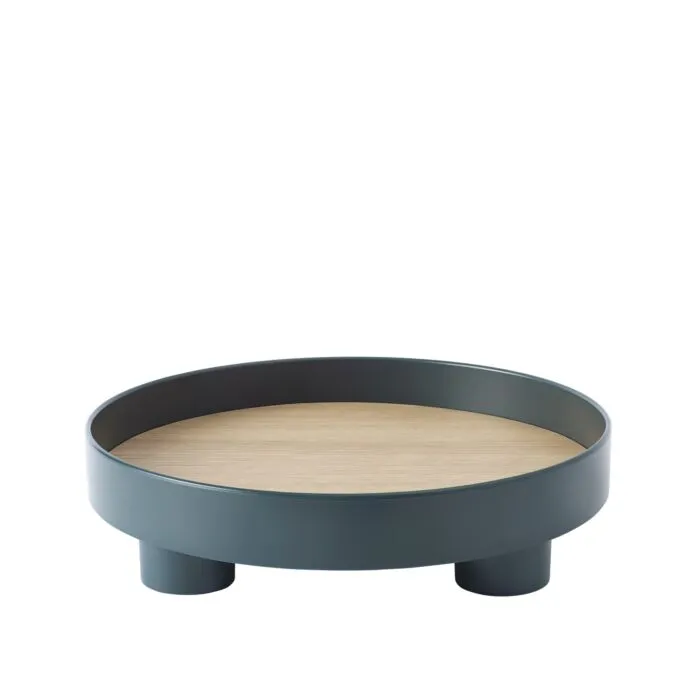 Snelle Levering muuto Platform dienblad-Dark green