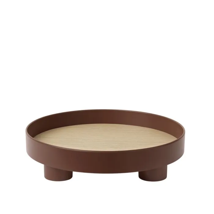 Express Levering muuto Platform dienblad-Dark red