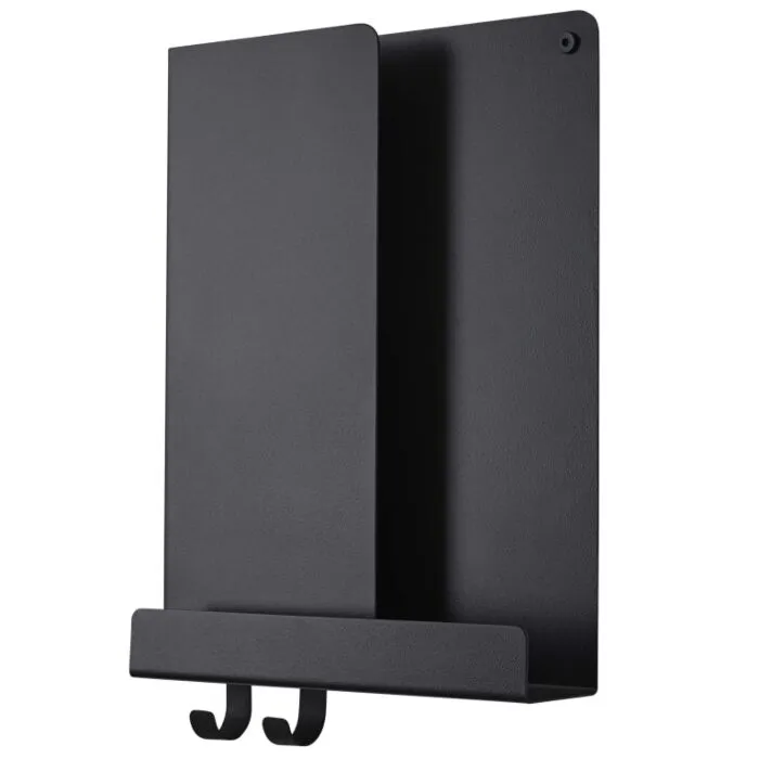 Laatste Versie muuto Folded Wandplank X-small-Black
