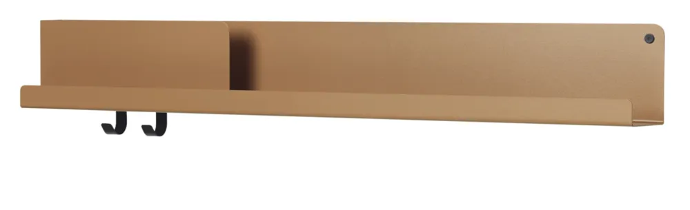 muuto Folded wandplank large-Burnt orange Favoriet