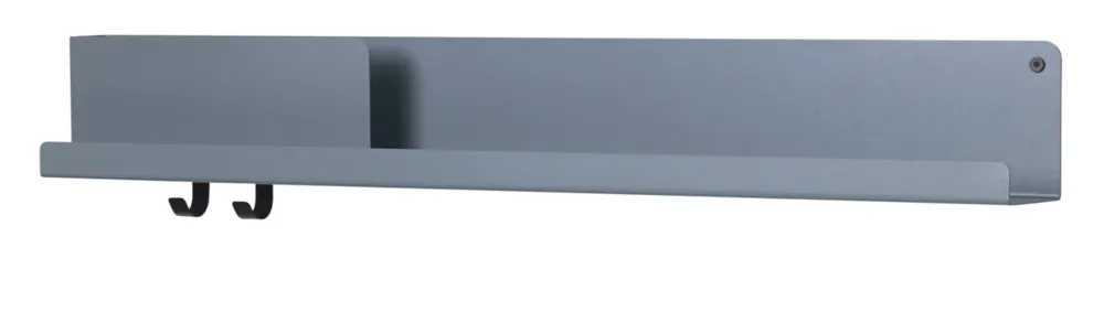 Betrouwbaar muuto Folded wandplank large-Bluegrey