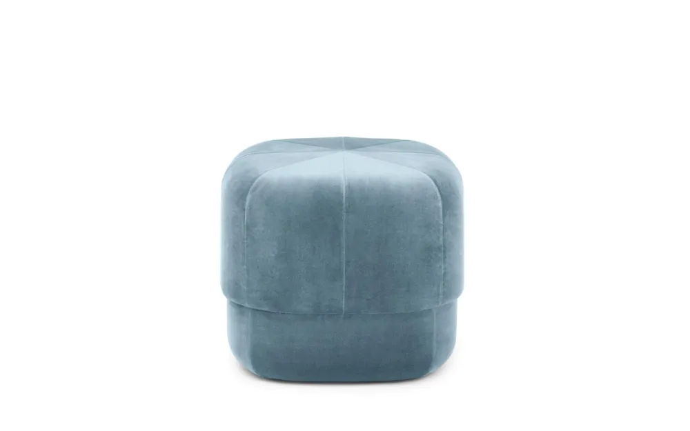 Laatste Versie Normann Copenhagen Circus Pouf Small poef-Light blue
