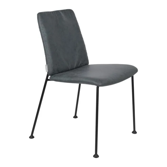 Zuiver Fab eetkamerstoel-Grey blue Fabrieksprijs