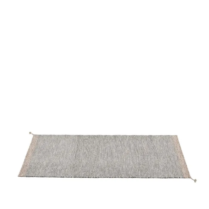 muuto Ply vloerkleed-80x200 cm-Black/White Gecertificeerd