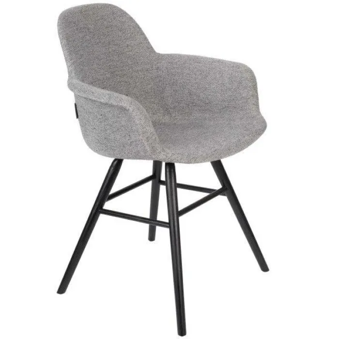 Actieprijs Zuiver Albert Kuip soft armstoel -Licht grijs
