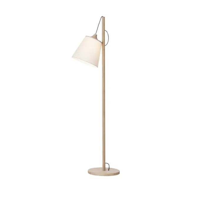 Speciale Aanbieding muuto Pull vloerlamp-Oak/White