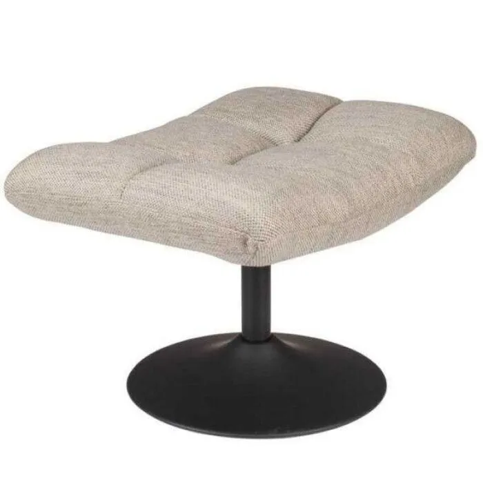 Hete Deal Dutchbone Bar Hocker voetenbankje-Light grey