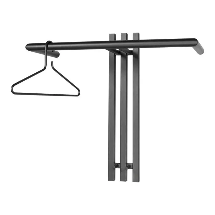 Spinder Design Senza 1 wandkapstok-Zwart Koop Vandaag