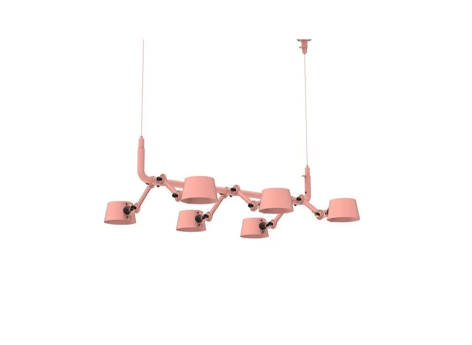 Tonone Bolt 6 Pack Pendant hanglamp-Daybreak rose Gereduceerde Prijs