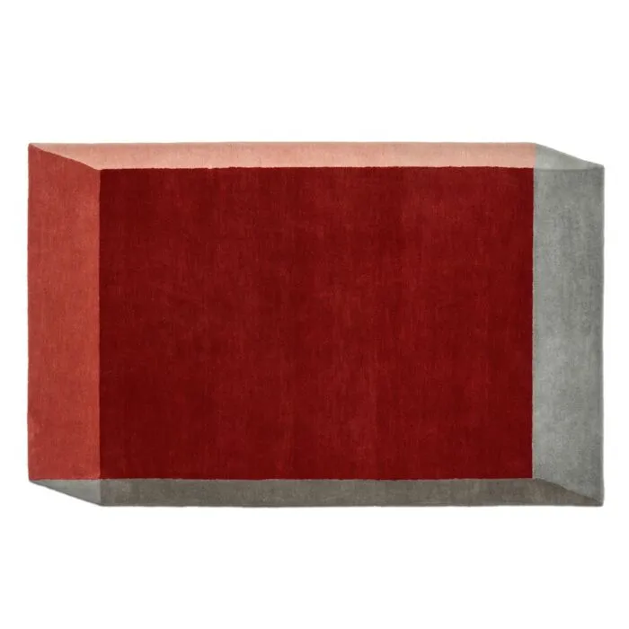 Direct Beschikbaar Puik Iso vloerkleed-Rood