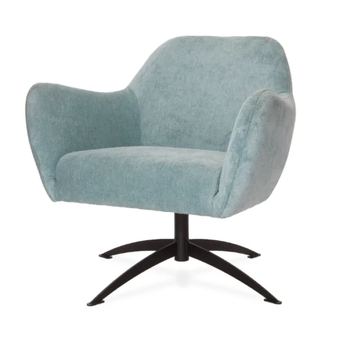 Superprijs Dyyk Limoni fauteuil-Azuurblauw