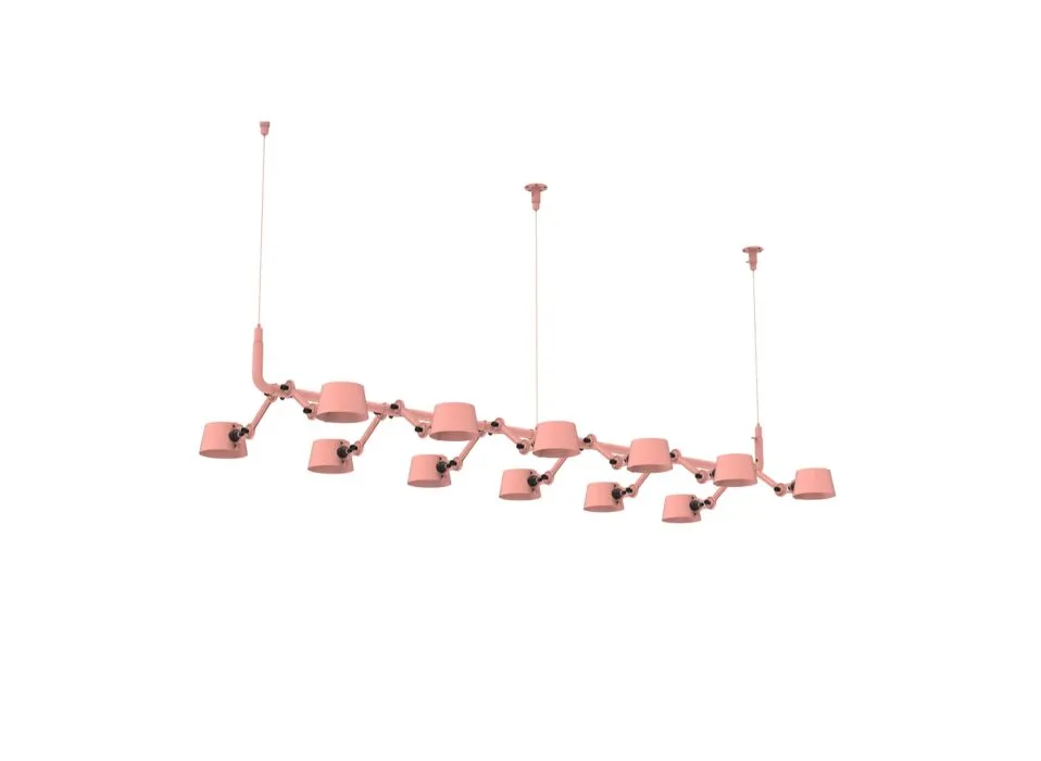 Tonone Bolt 12 Pack Pendant hanglamp-Daybreak rose Meest Verkocht
