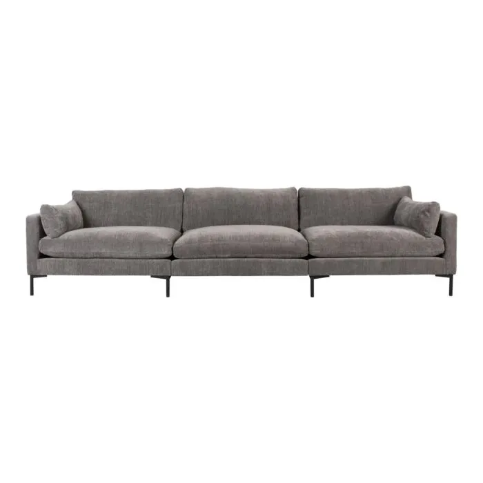 Veilige Betaling Zuiver Summer 4,5-zits bank-Anthracite