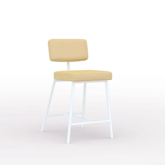 Studio HENK Ode Bar Stool wit frame-98 cm-Twill Weave 440 Direct Verzonden