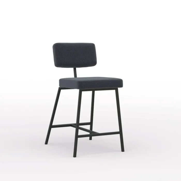 Studio HENK Ode Bar Stool zwart frame-108 cm-Hallingdal 65-190 Beperkt Aanbod
