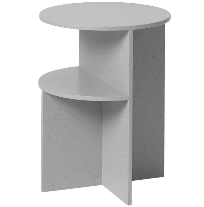 Flitsaanbieding muuto Halves bijzettafel-Grey