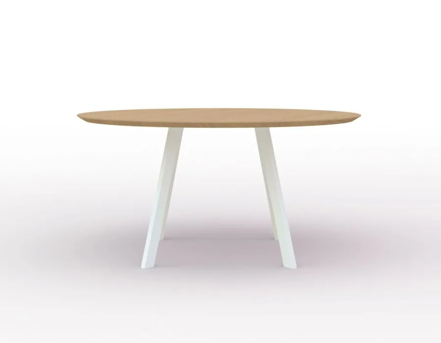 Studio HENK New Co Quadpod XL tafel wit frame 3 cm-Hardwax oil light Betaalbaar