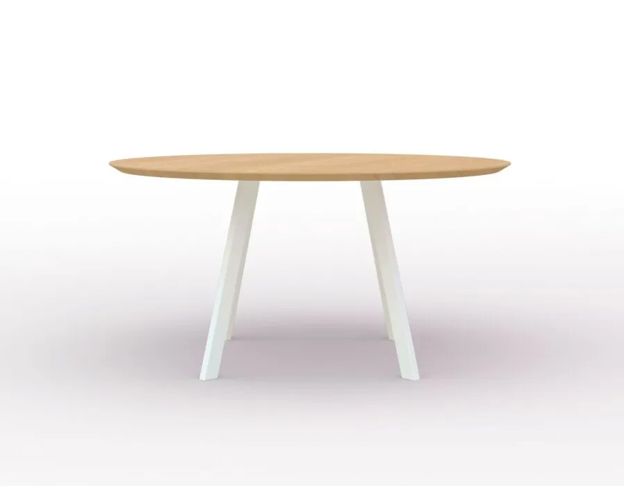Studio HENK New Co Quadpod XL tafel wit frame 3 cm-Hardwax oil natural Dagaanbieding