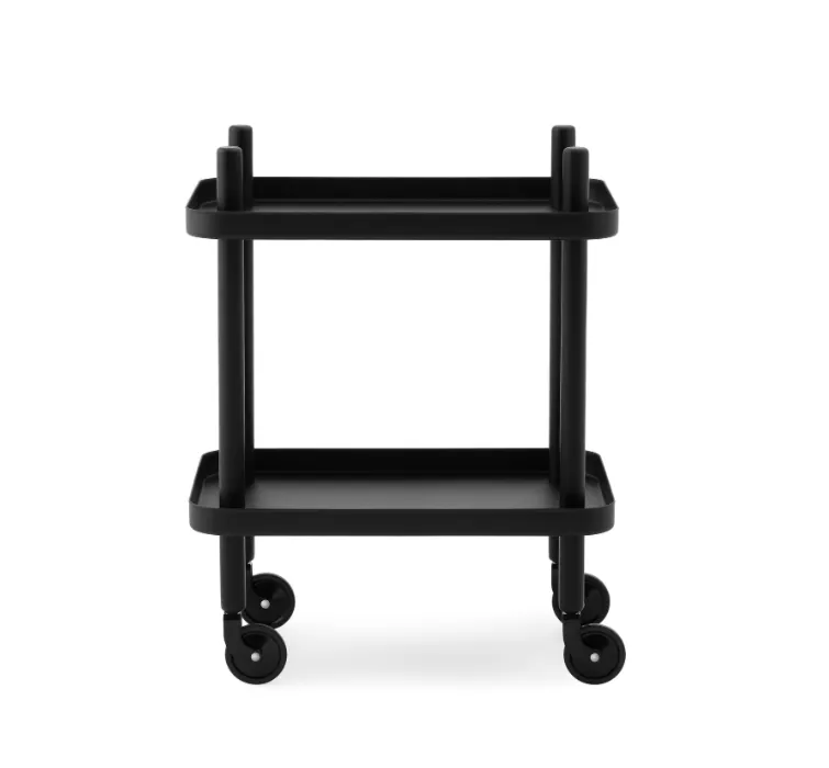 Normann Copenhagen Block Side Table bijzettafel-Zwart-zwart Must-Have