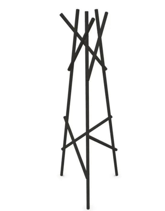 Exclusieve Aanbieding Cascando Kendo houten kapstok-Black