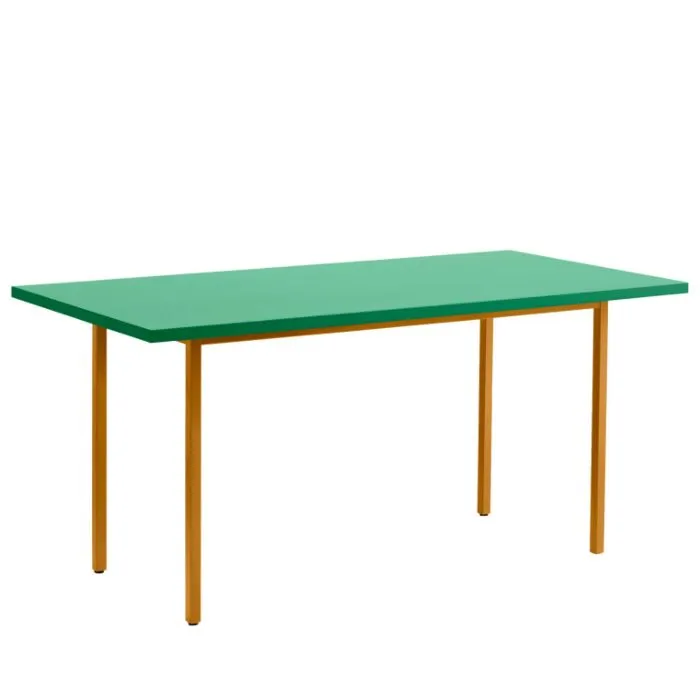 HAY Two-Colour tafel-Ochre - Green Mint-160x82x74 cm Exclusieve Aanbieding