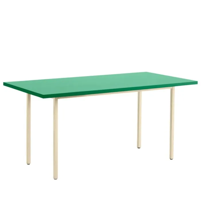 HAY Two-Colour tafel-Ivory - Green Mint-160x82x74 cm Gecertificeerd