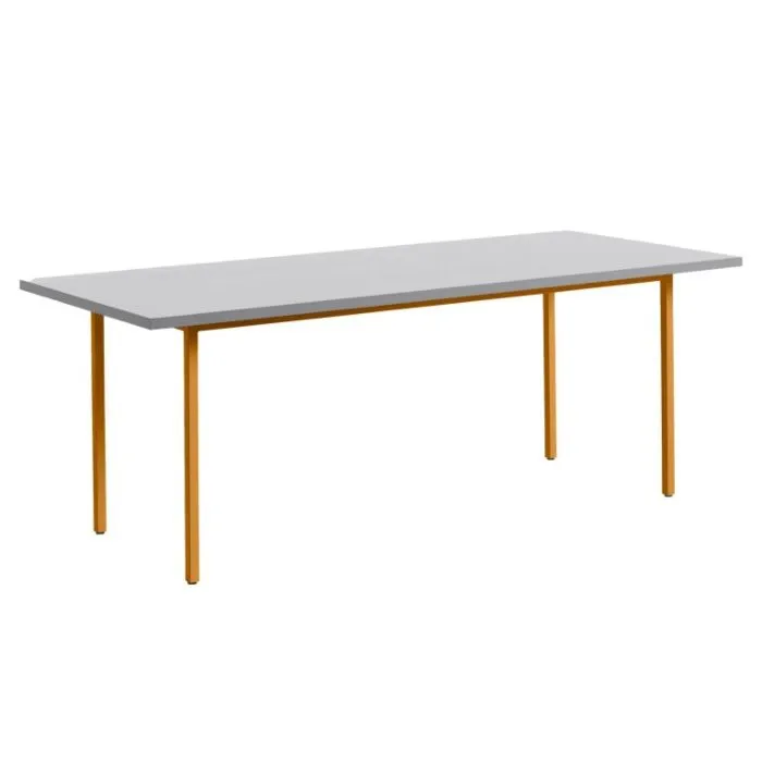 Veilige Betaling HAY Two-Colour tafel-Ochre - Light Grey-200x90x74 cm