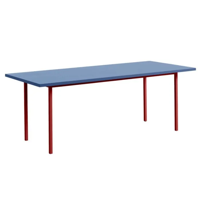 HAY Two-Colour tafel-Red - Blue-200x90x74 cm Betrouwbaar