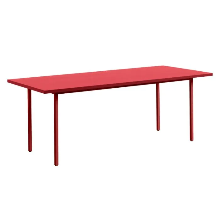 Koop Online HAY Two-Colour tafel-Red - Red-200x90x74 cm