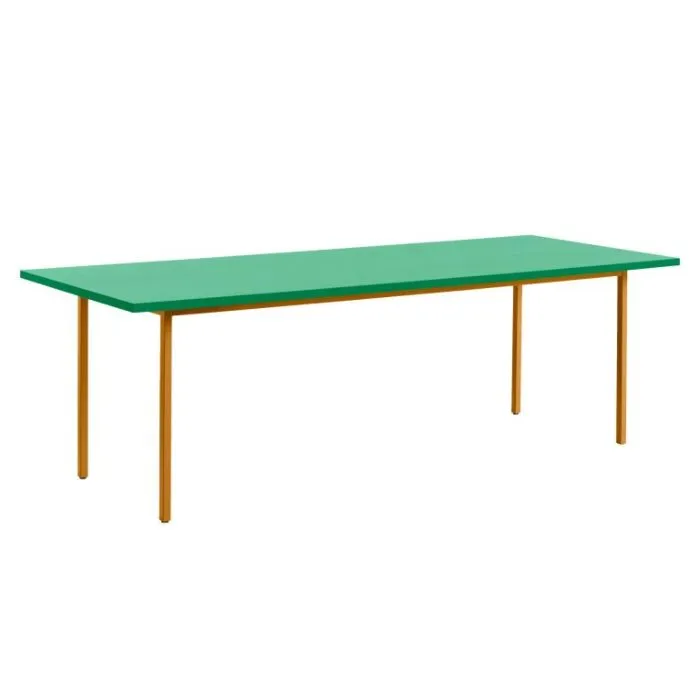 HAY Two-Colour tafel-Ochre - Green Mint-240x90x74 cm Voordeelprijs