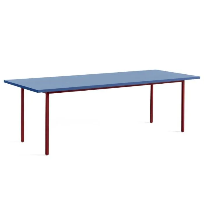 HAY Two-Colour tafel-Red - Blue-240x90x74 cm Superprijs