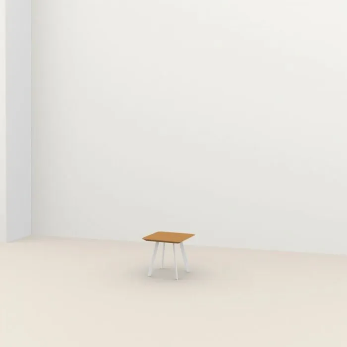 Direct Verzonden Studio HENK New Co Coffee Table Square 50-Wit-Hardwax oil natural