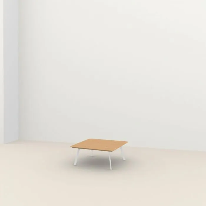 Studio HENK New Co Coffee Table Square 90-Wit-Hardwax oil light Fabrieksprijs