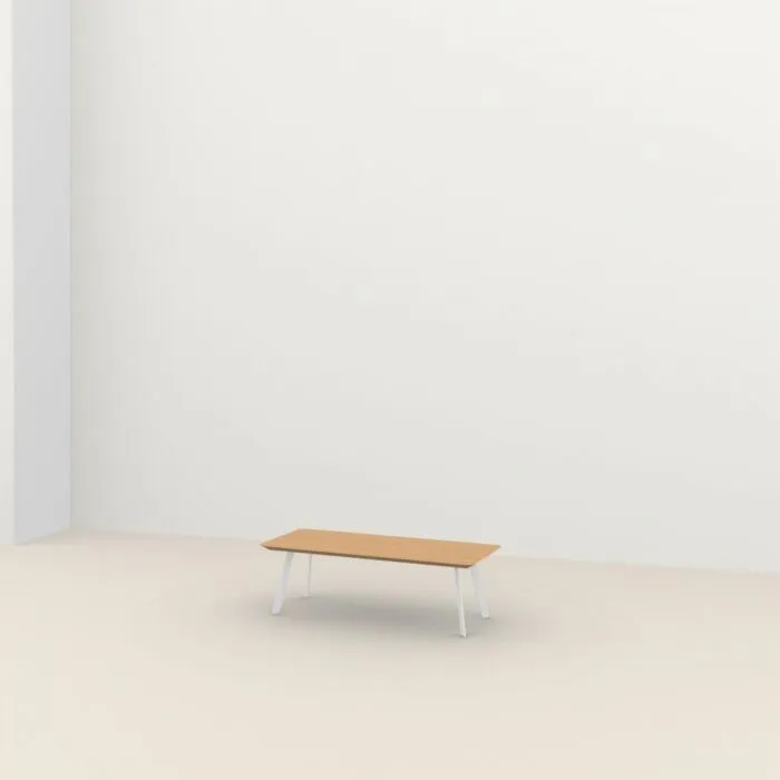 Studio HENK New Co Coffee Table Rectangular 120-Wit-Hardwax oil light Direct Verzonden