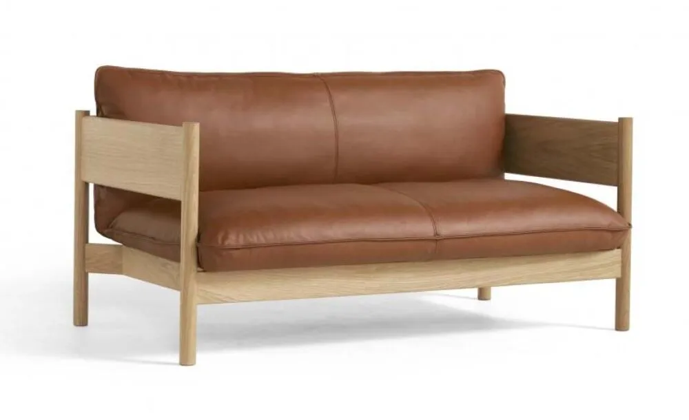 HAY Arbour Club Sofa-Nevada NV2488S-Geolied gewaxt massief eiken Aanbieding