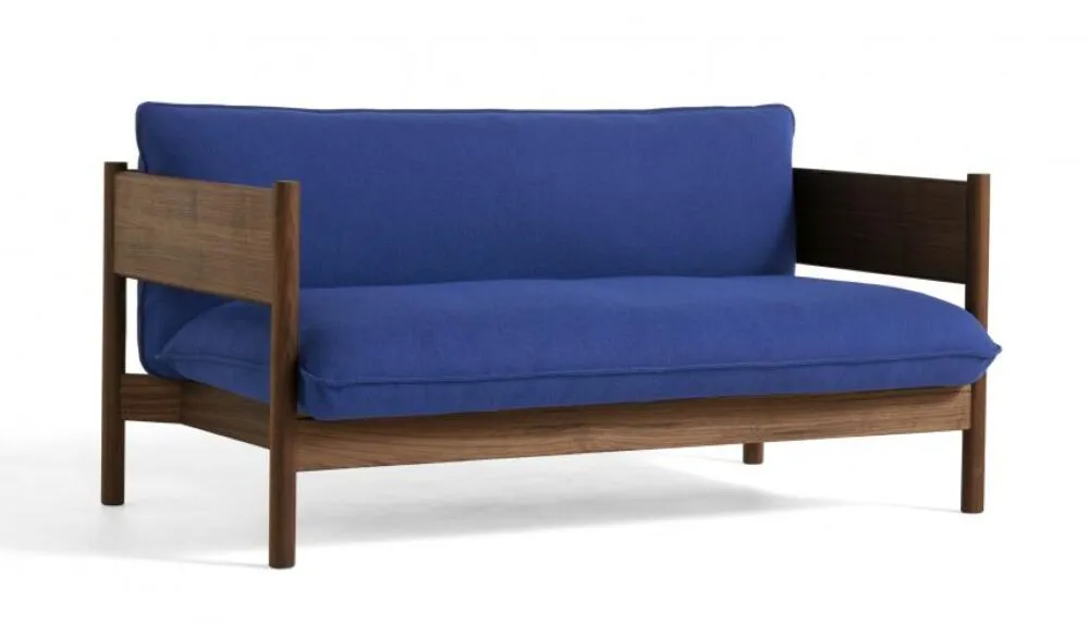 Op = Op HAY Arbour Club Sofa-Hallingdal 773-Geolied gewaxt massief walnoot