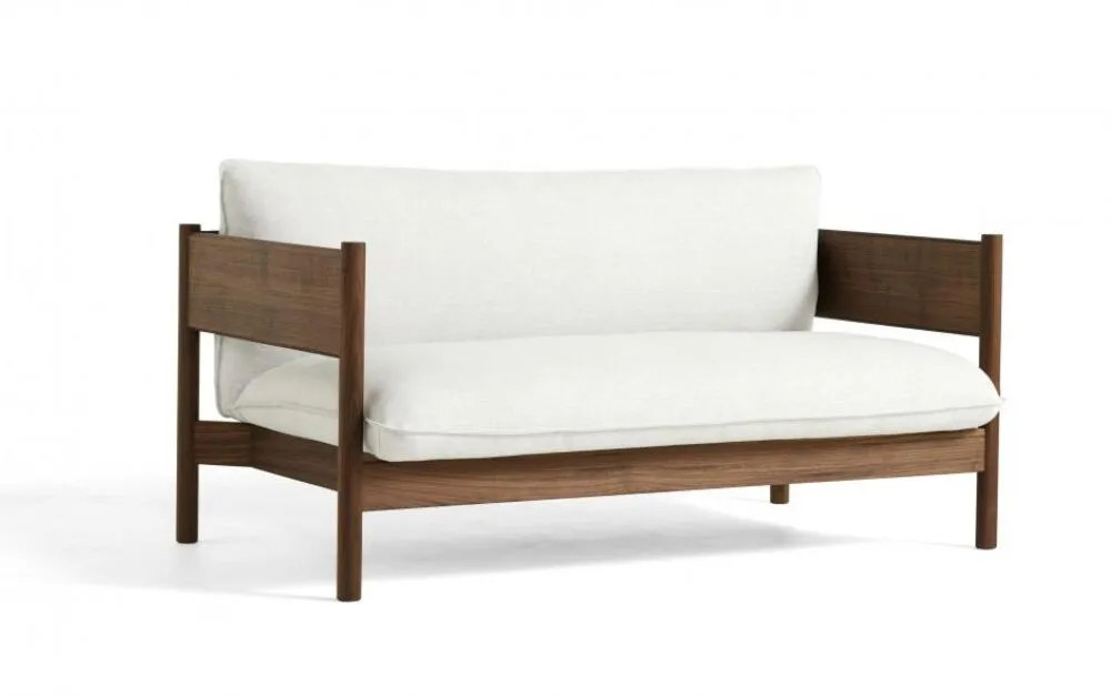 HAY Arbour Club Sofa-Mode 009-Geolied gewaxt massief walnoot Must-Have