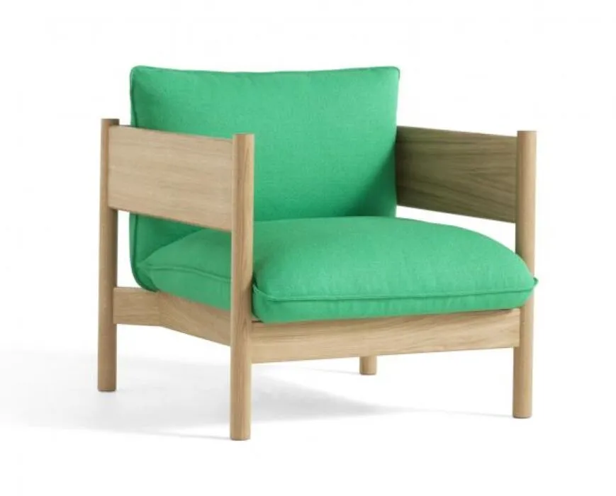 HAY Arbour Club Armchair-Vidar 932-Geolied gewaxt massief eiken Bestseller
