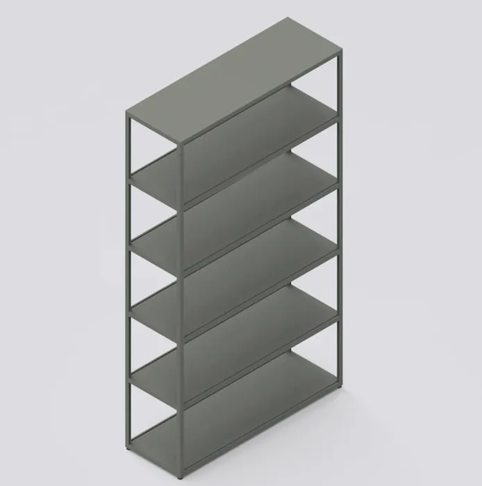 HAY New Order Comb. 501 kast-Army Green-Met muurbeveiligingsbeugel Op = Op