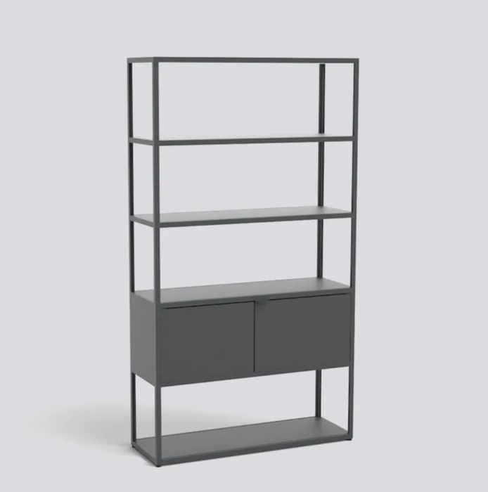 Beperkte Voorraad HAY New Order Comb. 502 kast-Charcoal-Met vloerveiligheidsbeugel