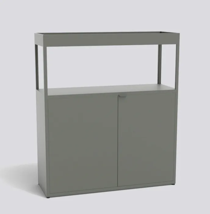 HAY New Order Comb. 204 kast-Army Green-Met muurbeveiligingsbeugel Koop Online
