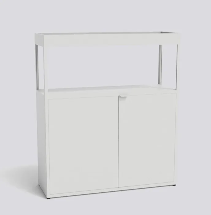 Premium HAY New Order Comb. 204 kast-Light grey-Met muurbeveiligingsbeugel